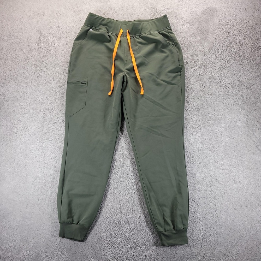 FIGS Pants Womens 1X Tall Green Technical Collection‎ Zamora Jogger Scrubs